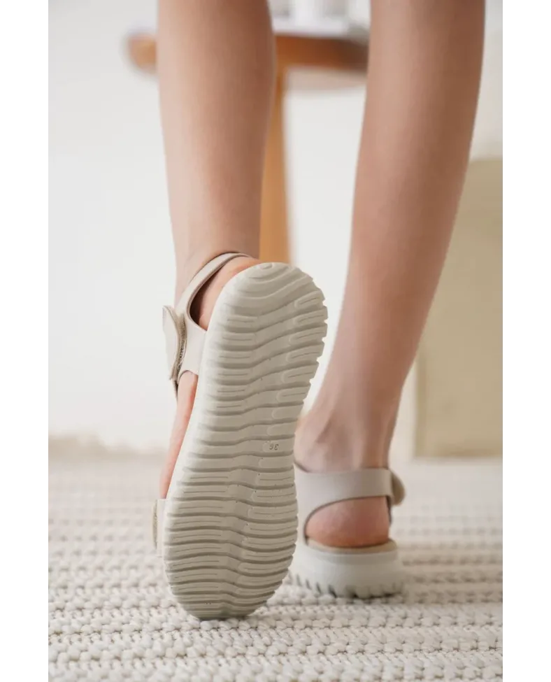 Bej Kadın Sandalet TR35MY01C