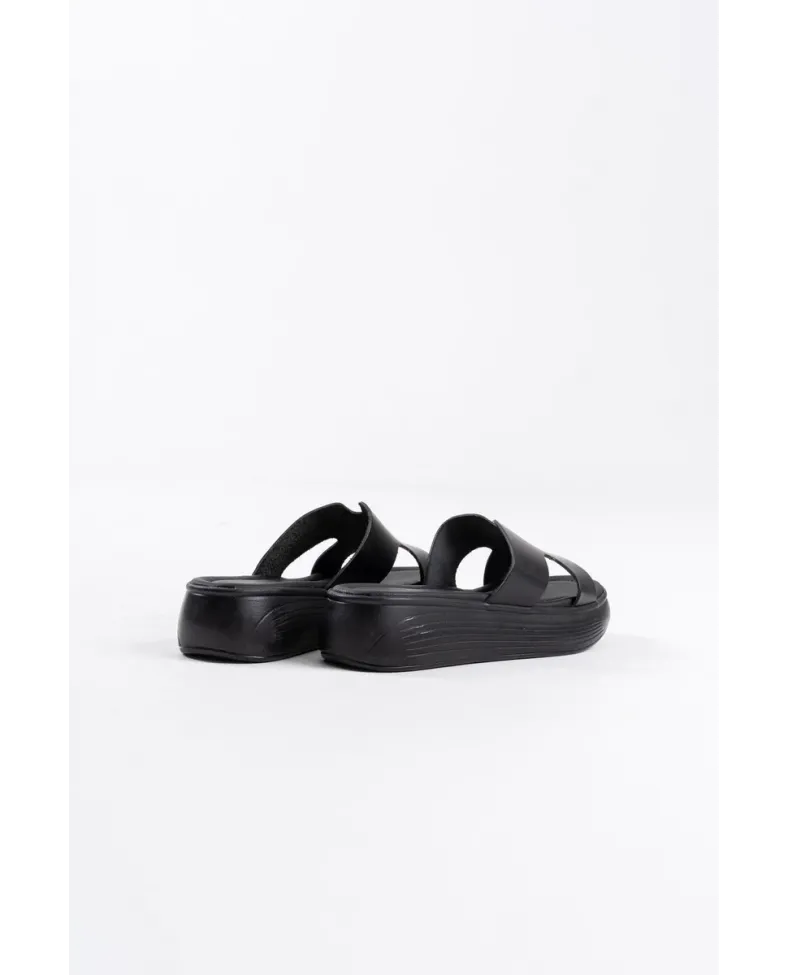 Siyah Hakiki Deri Terlik TR31MY54A