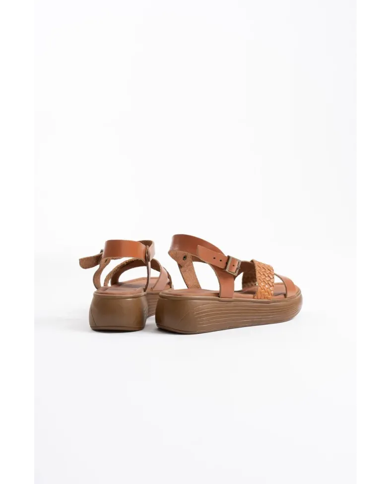 Taba Hakiki Deri Sandalet TR31MY58B