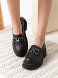 Cilt Siyah Kadın Loafer TR17MS01D