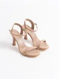 Kadın Nude Tek Bant Sandalet TR20MY10D