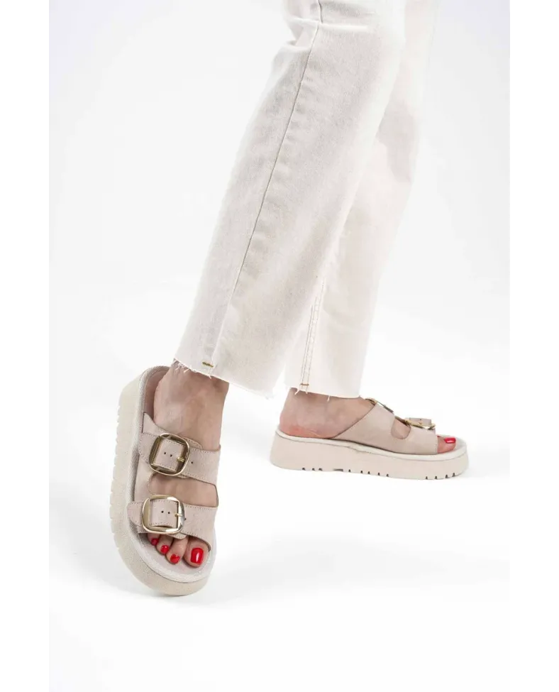 Bej Cilt Terlik TR14MY01B