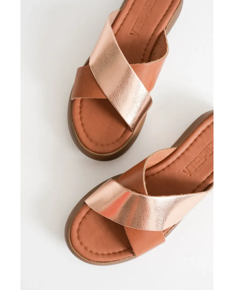 Günlük Taba Hakiki Deri Terlik TR31MY53G