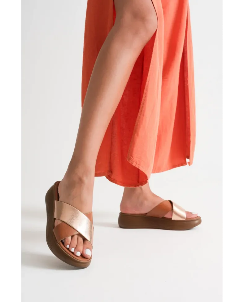 Günlük Taba Hakiki Deri Terlik TR31MY53G