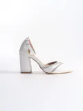 Kadın Beyaz Topuklu Ayakkabı TR08MS32B