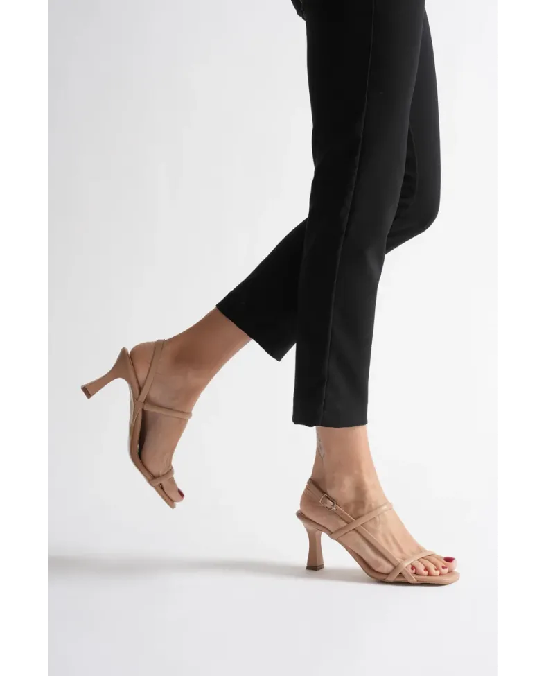 Kadın Nude Topuklu Sandalet TR12MY06E