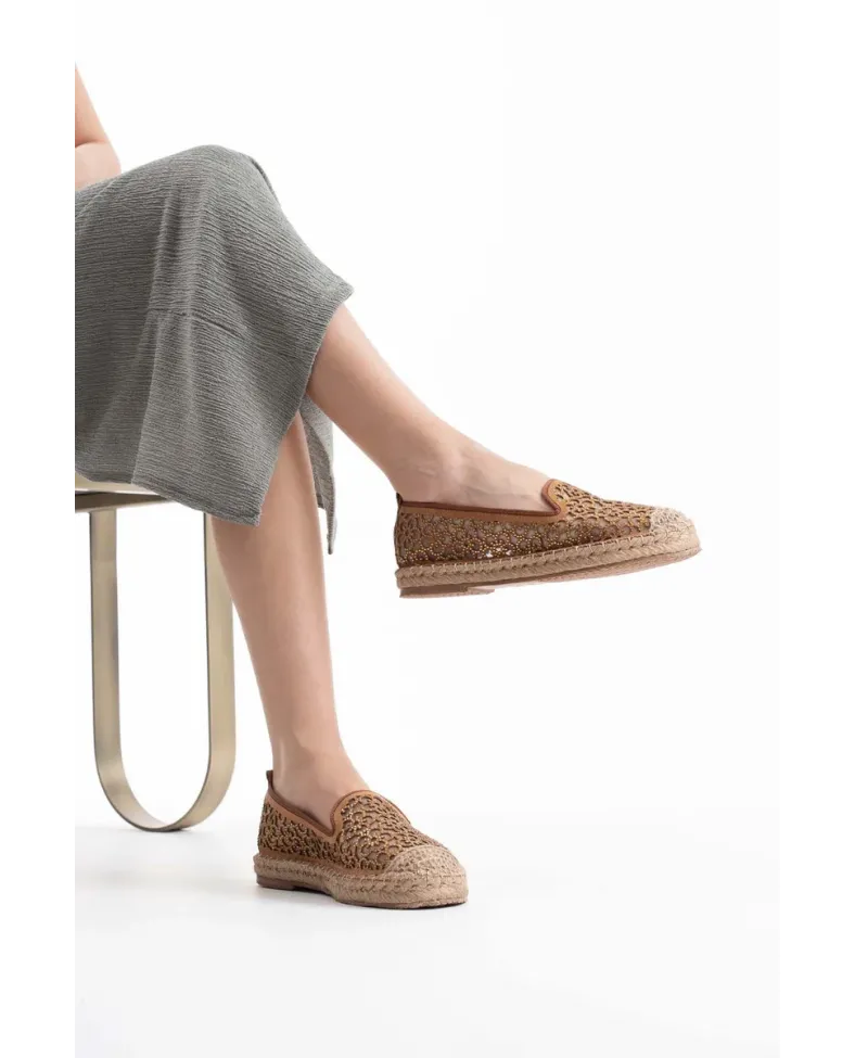 Kadın Taba Espadril Ayakkabı TR35MY07C