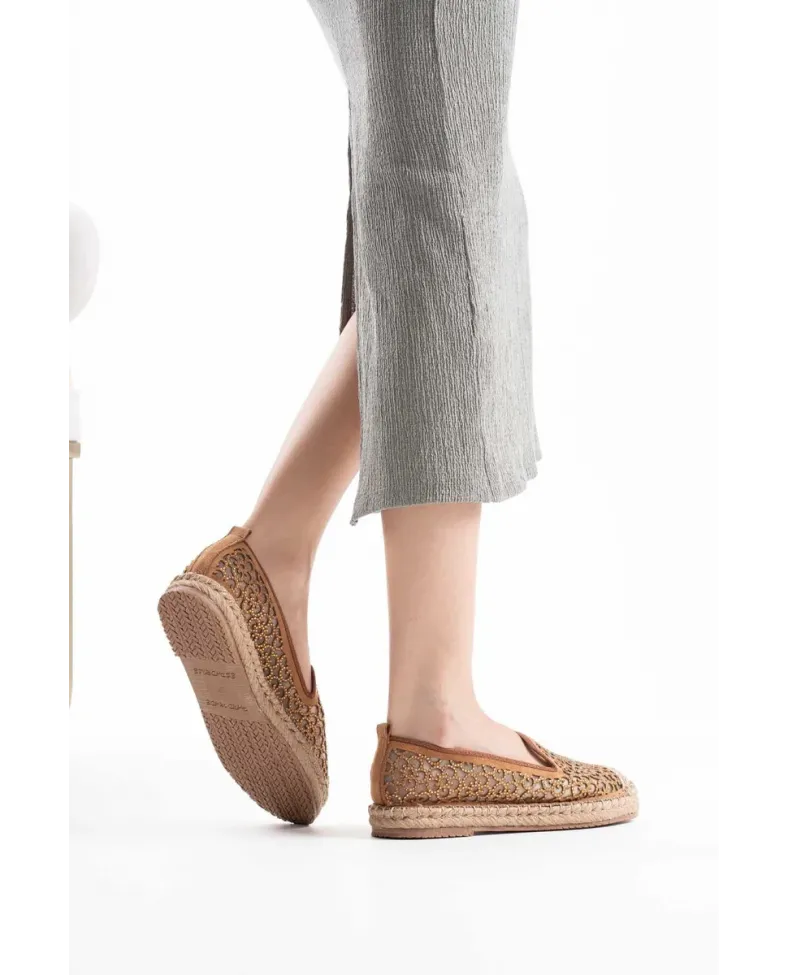 Kadın Taba Espadril Ayakkabı TR35MY07C