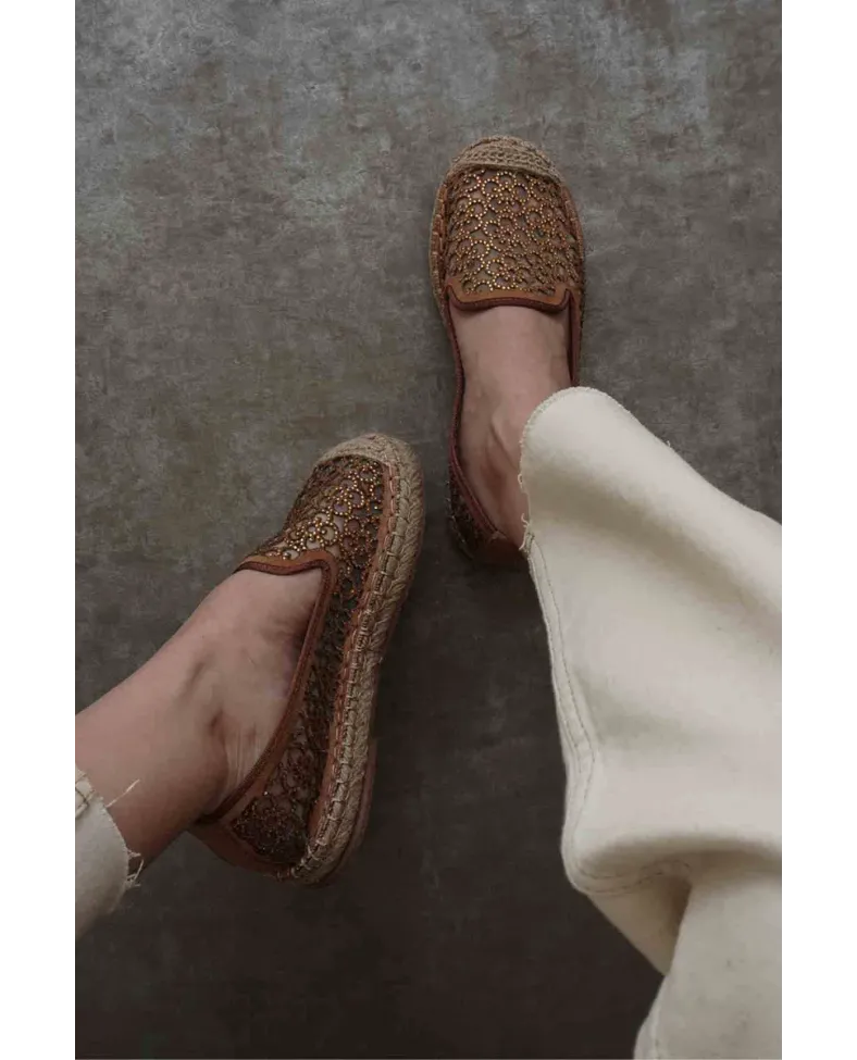 Kadın Taba Espadril Ayakkabı TR35MY07C