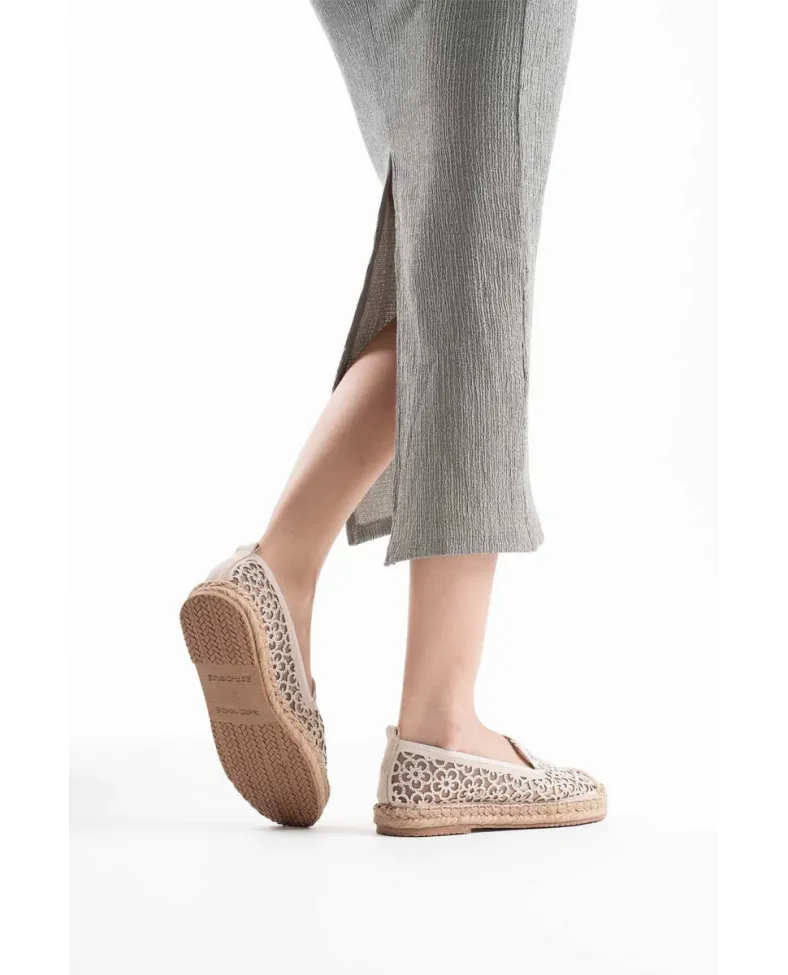 Kadın Bej Espadril Ayakkabı TR35MY07B