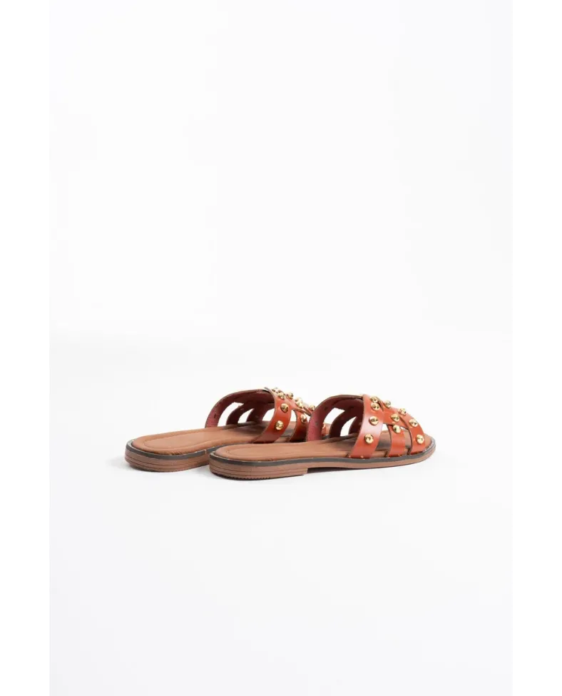 Kiremit Hakiki Deri Terlik TR31MY68G