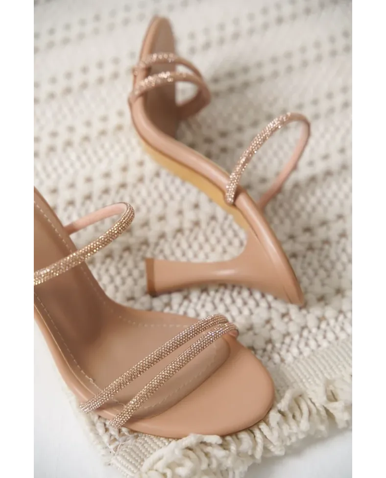 Topuklu Nude Kadın Terlik TR20MY24D