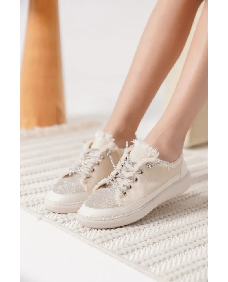 Bej Kadın Günlük Ayakkabı TR19MS01B