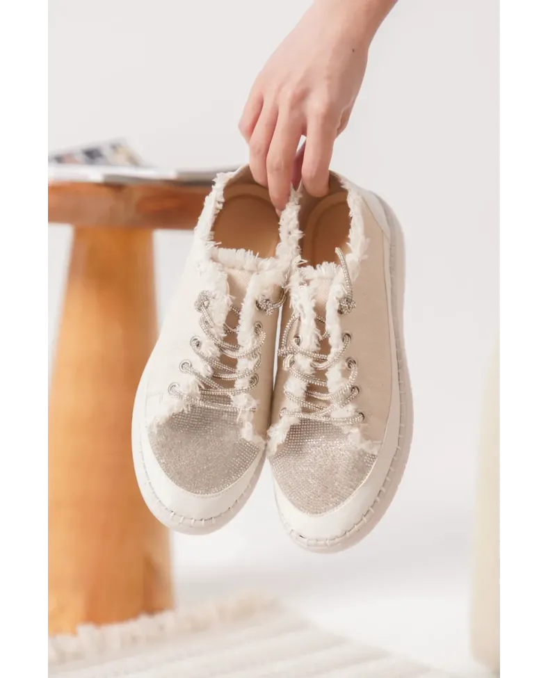 Bej Kadın Günlük Ayakkabı TR19MS01B