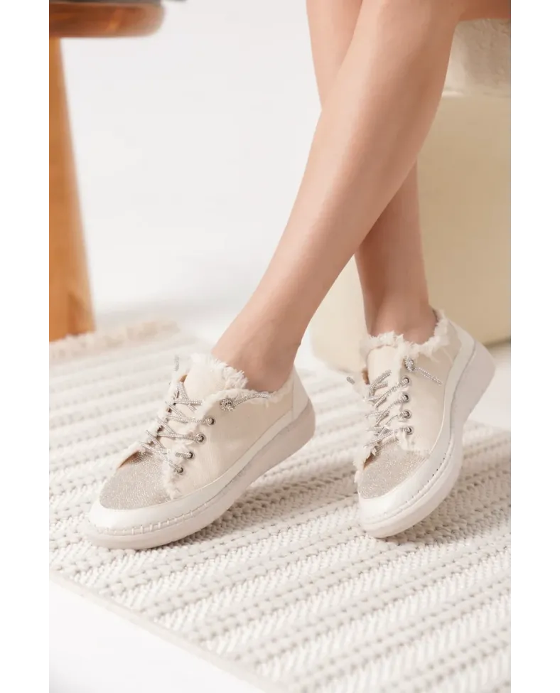 Bej Kadın Günlük Ayakkabı TR19MS01B