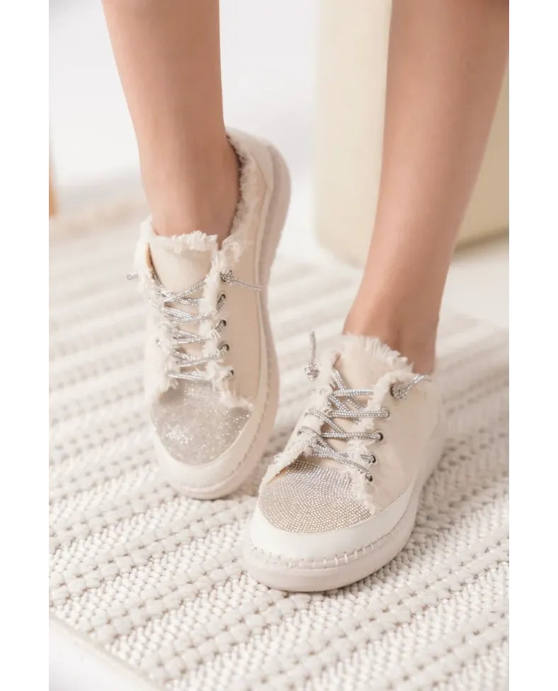 Bej Kadın Günlük Ayakkabı TR19MS01B