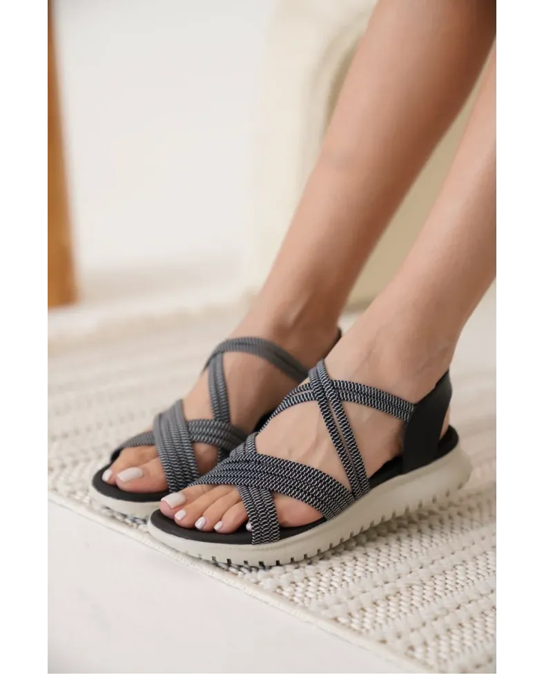 Siyah Kadın Sandalet TR35MY02A