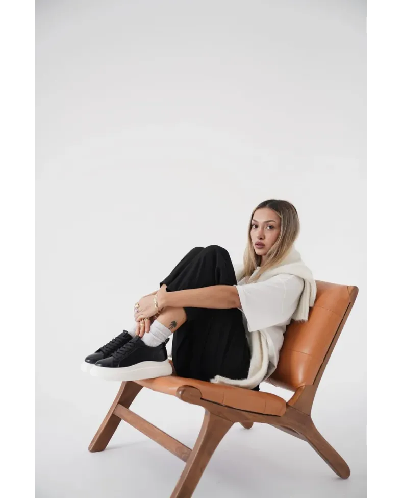 Kadın Siyah Sneaker TR01MS05A