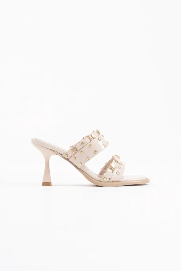 Topuklu Kadın Bej Terlik TR02MY03B