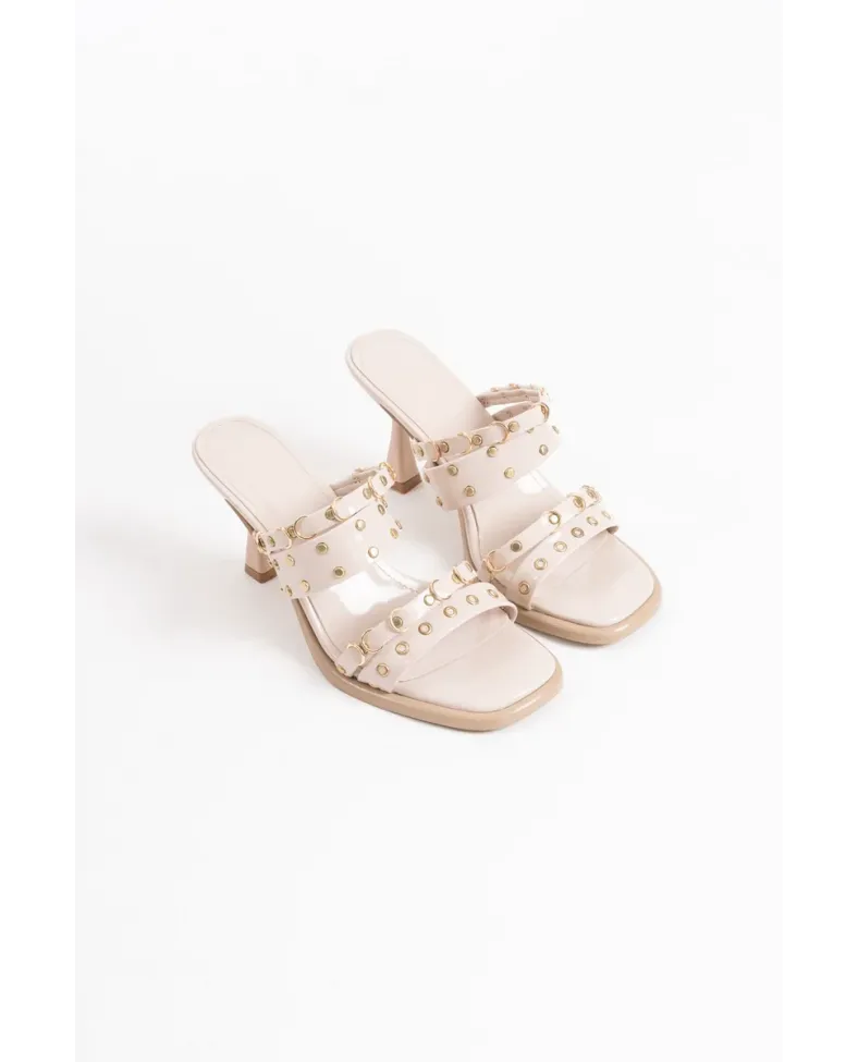 Topuklu Kadın Bej Terlik TR02MY03B