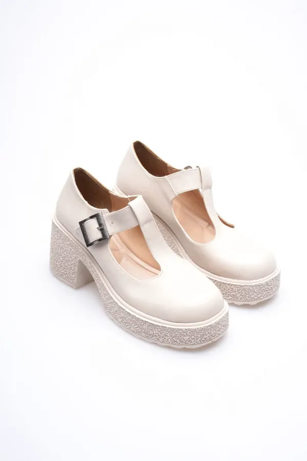 Kadın Bej Günlük Ayakkabı TR06MS06B