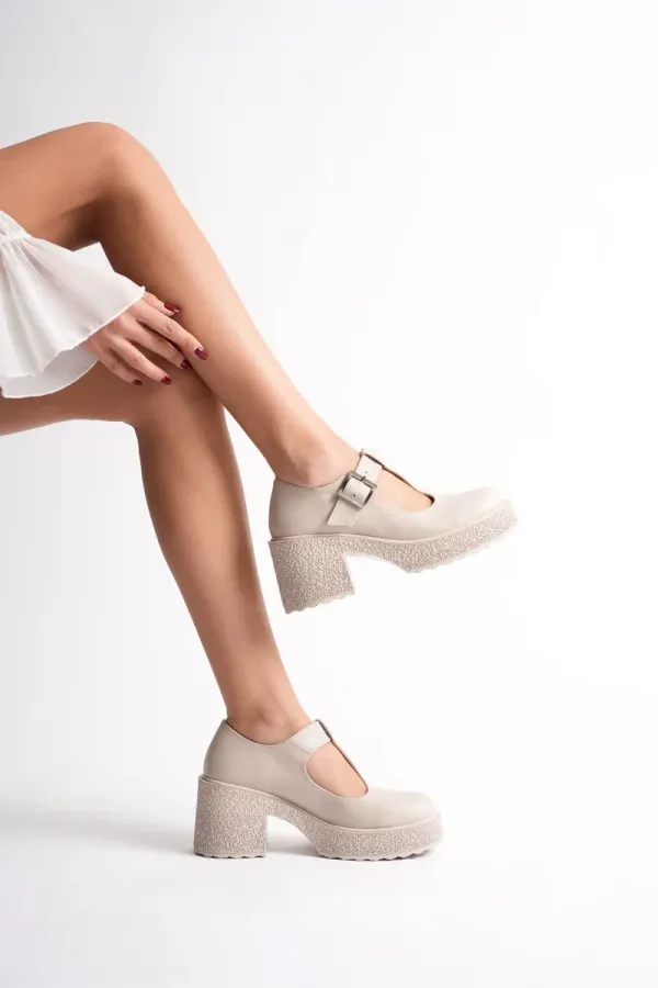 Kadın Bej Günlük Ayakkabı TR06MS06B