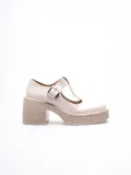 Kadın Bej Rugan Günlük Ayakkabı TR06MS06D