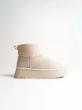 Kadın Bej Kışlık İçi Kürklü Kalın Taban Bot TR04MK04B
