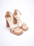 Kadın Nude Topuklu Sandalet TR12MY01C