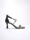 Siyah Kadın Topuklu Sandalet TR12MY03A