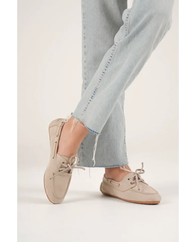 Kadın Bej Günlük Süet Ayakkabı TR27MS06B