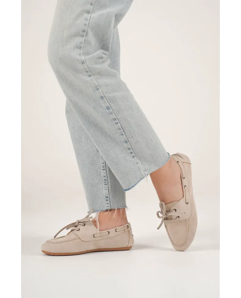 Kadın Bej Günlük Süet Ayakkabı TR27MS06B