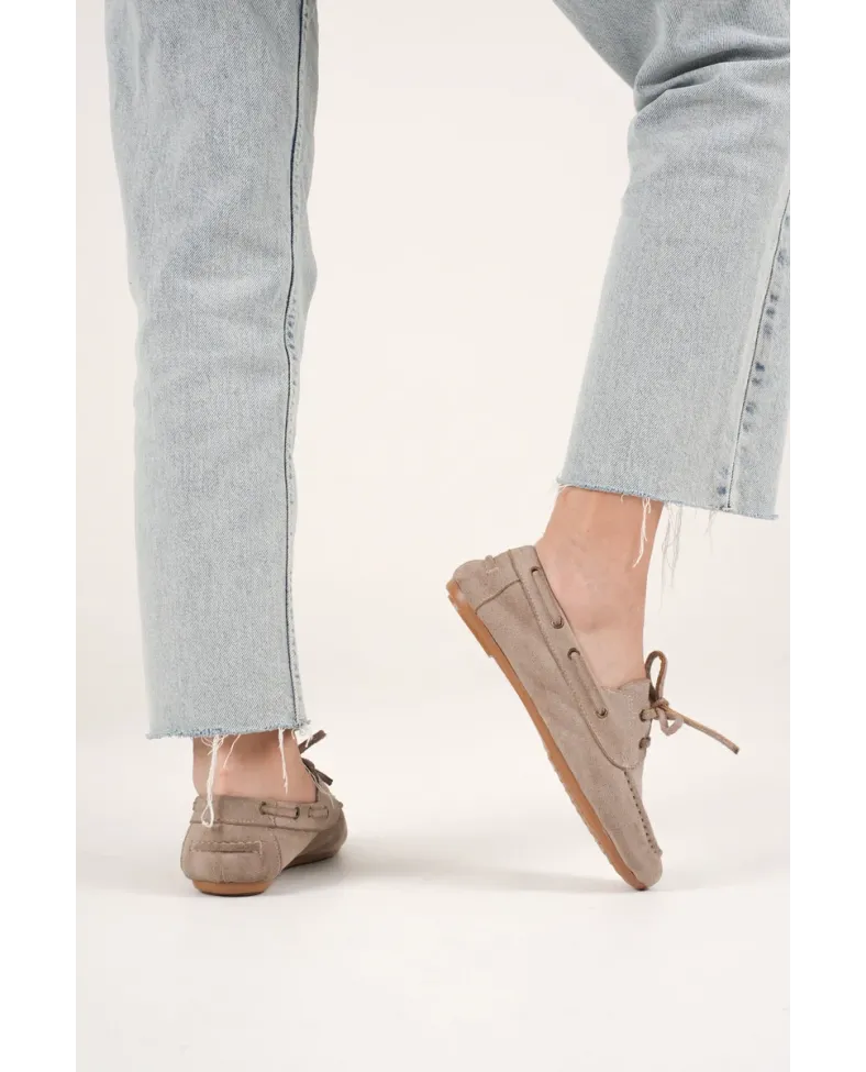 Kadın Vizon Günlük Süet Ayakkabı TR27MS06D