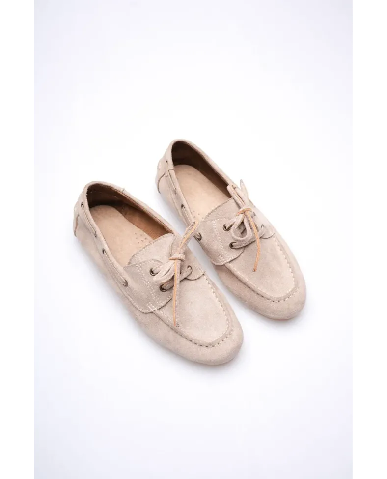 Kadın Vizon Günlük Süet Ayakkabı TR27MS06D