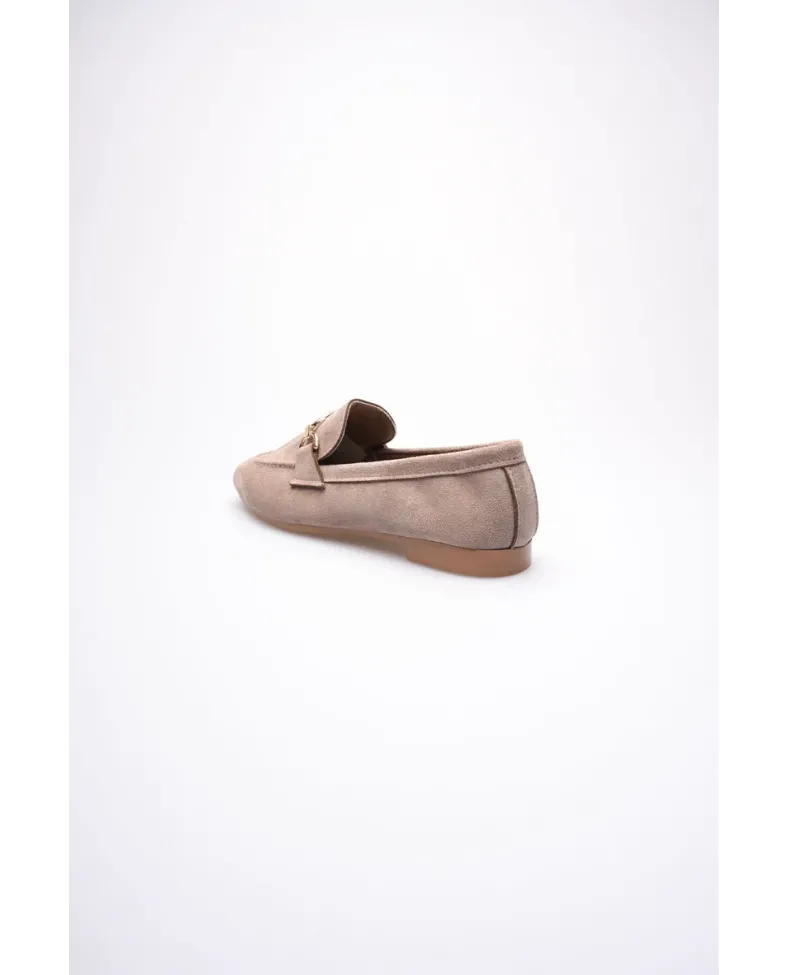 Kadın Süet Vizon Günlük Ayakkabı TR27MS01D