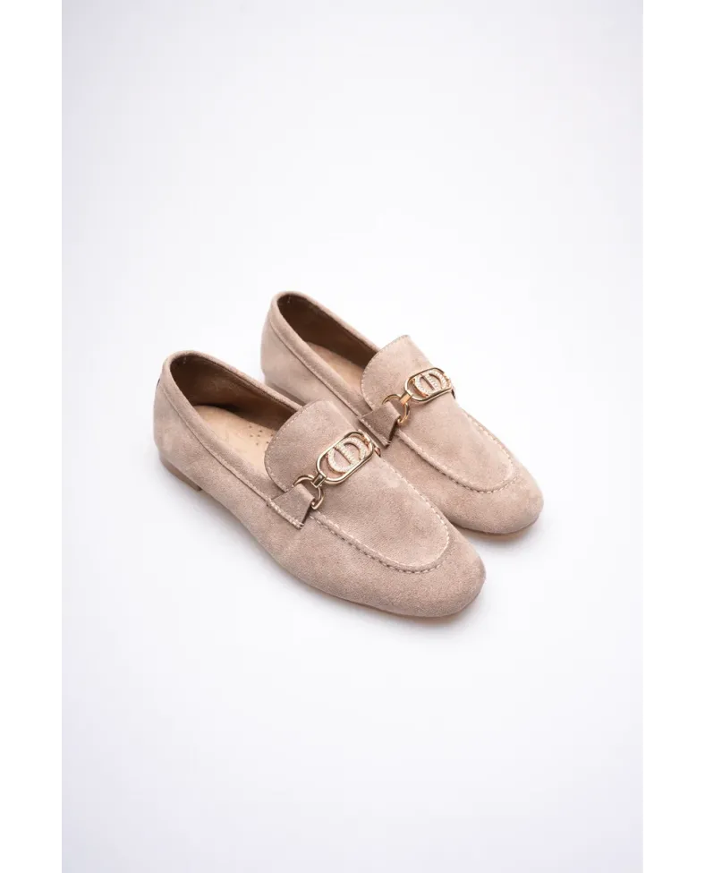 Kadın Süet Vizon Günlük Ayakkabı TR27MS01D