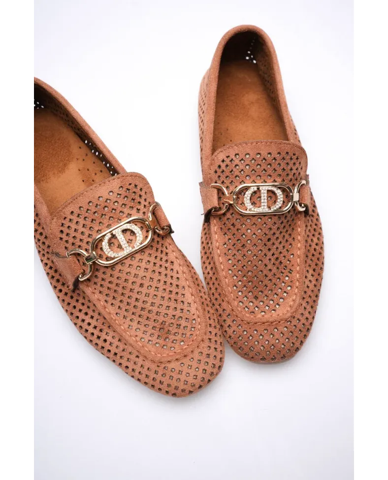 Kadın Süet Taba Günlük Ayakkabı TR27MS02C