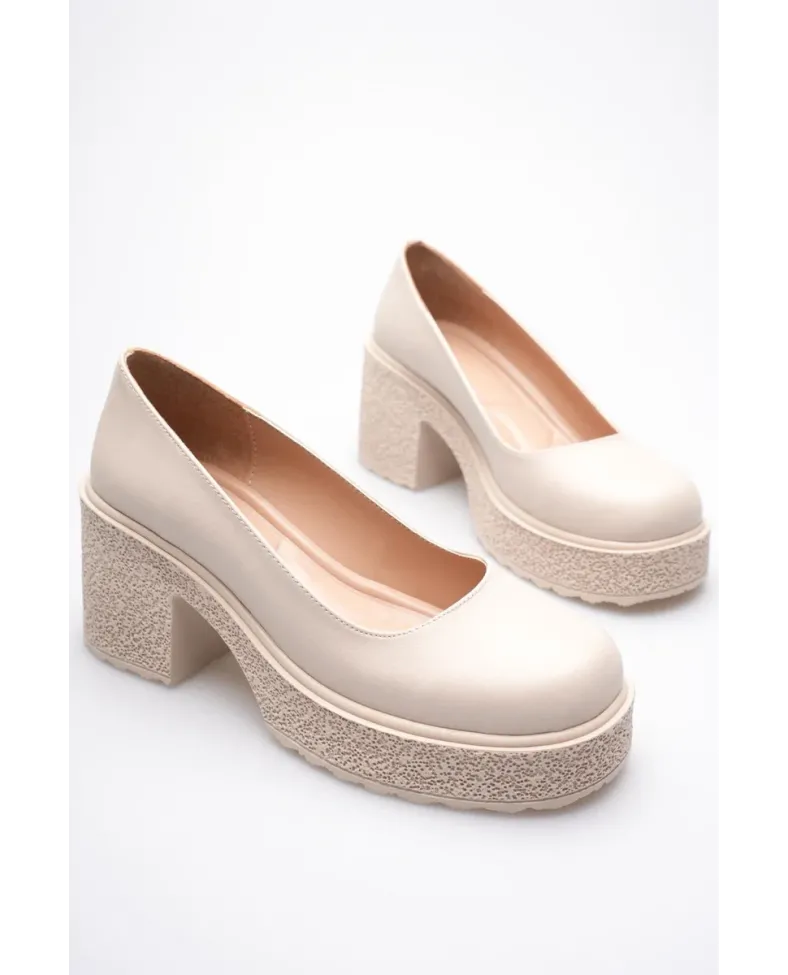 Kadın Bej Günlük Ayakkabı TR06MS04D