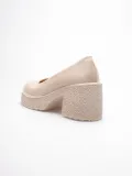 Kadın Bej Süet Günlük Ayakkabı TR06MS04F