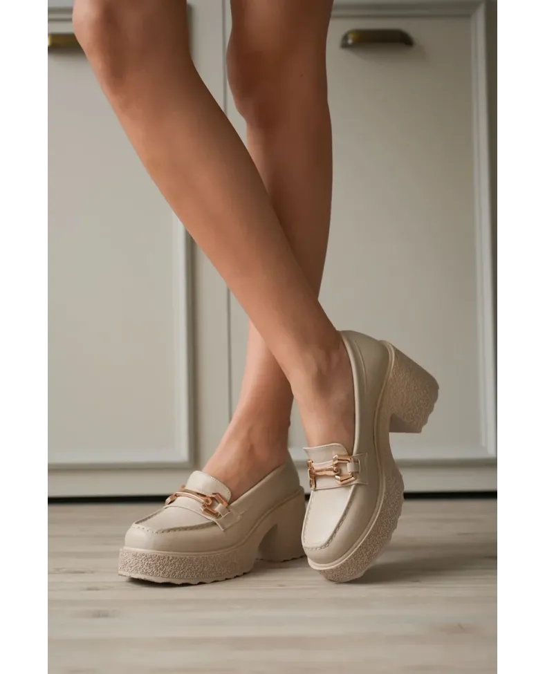 Kadın Bej Günlük Ayakkabı TR06MS03B