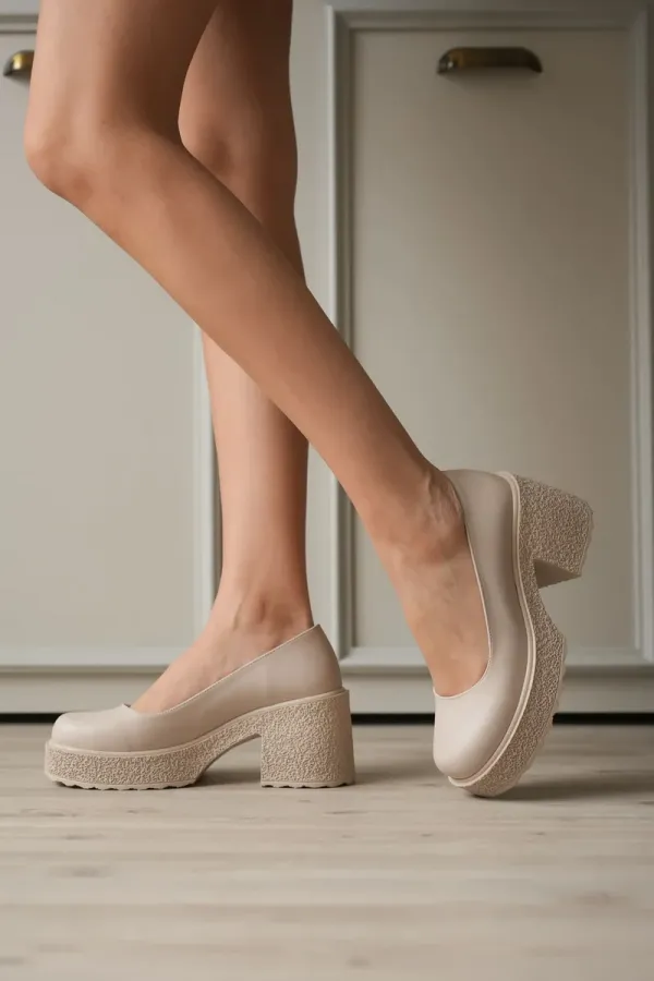 Kadın Bej Günlük Ayakkabı TR06MS04D