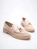 Kadın Bej Püsküllü Günlük Ayakkabı TR30MS01B