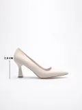 Bej Topuklu Kadın Stiletto TR20MS02C