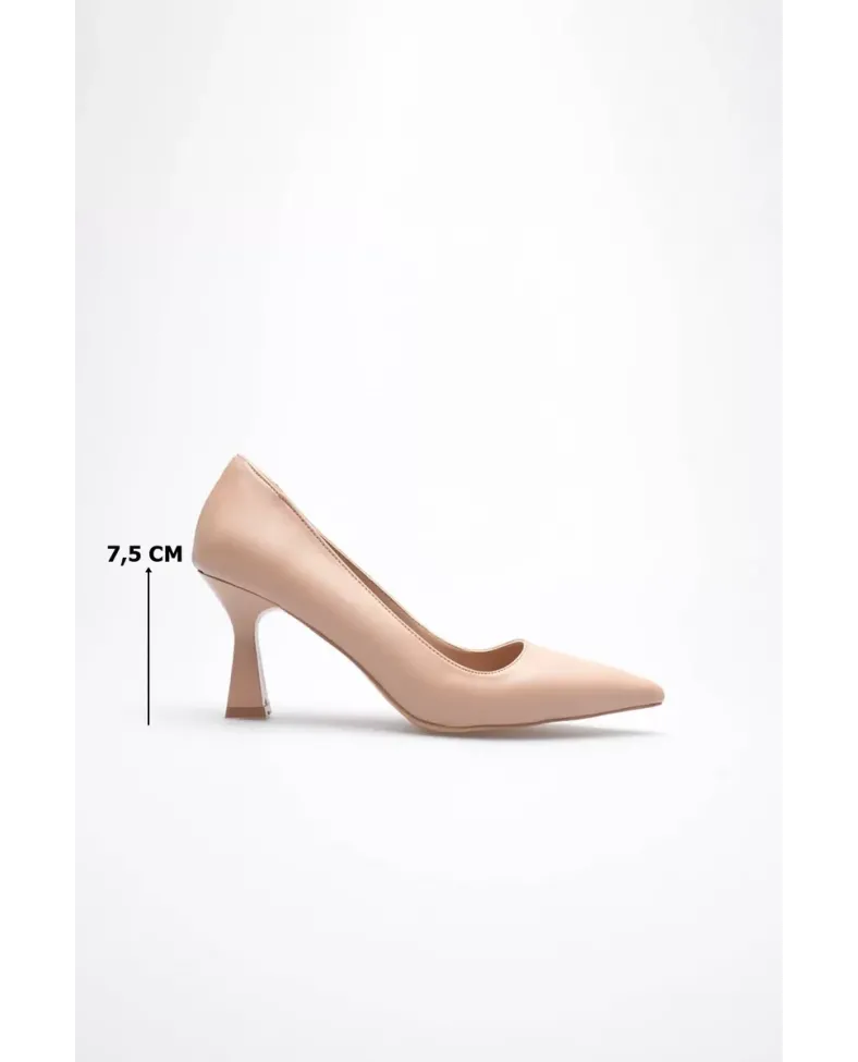 Nude Topuklu Kadın Stiletto TR20MS02D