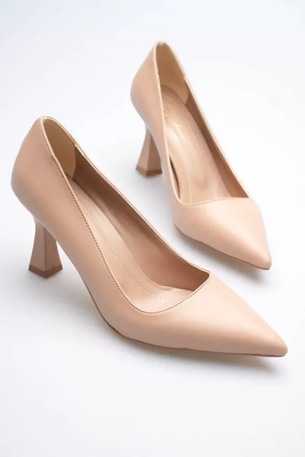 Nude Topuklu Kadın Stiletto TR20MS02D