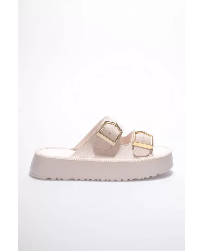 Kadın Bej Günlük Terlik TR19MY02B