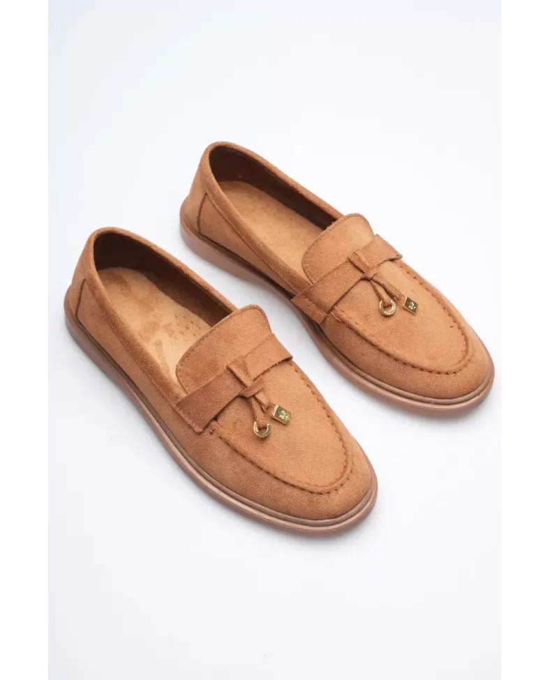 Kadın Taba Günlük Süet Ayakkabı TR27MS10C