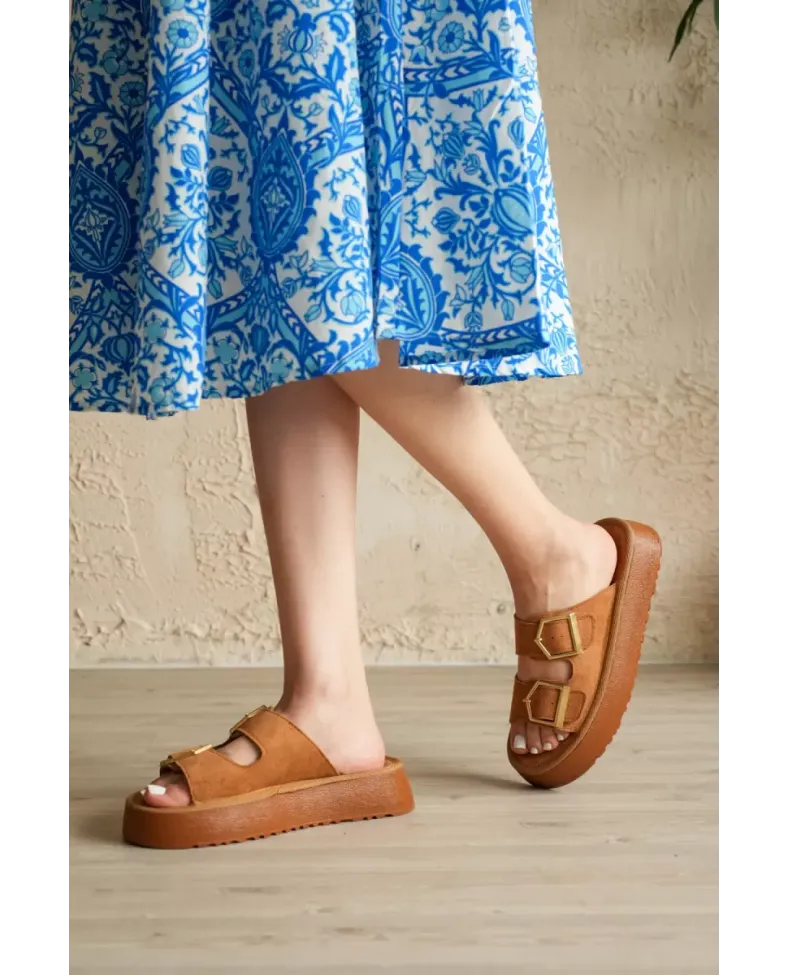 Kadın Taba Günlük Terlik TR19MY02D