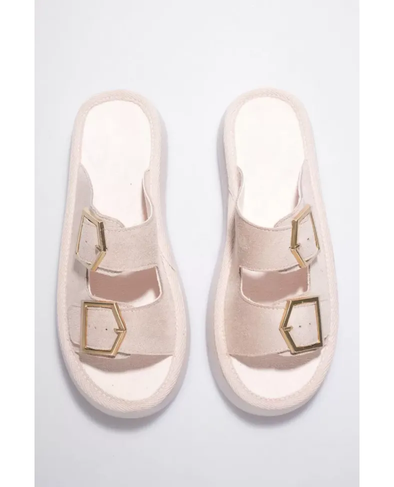 Kadın Bej Günlük Terlik TR19MY02B