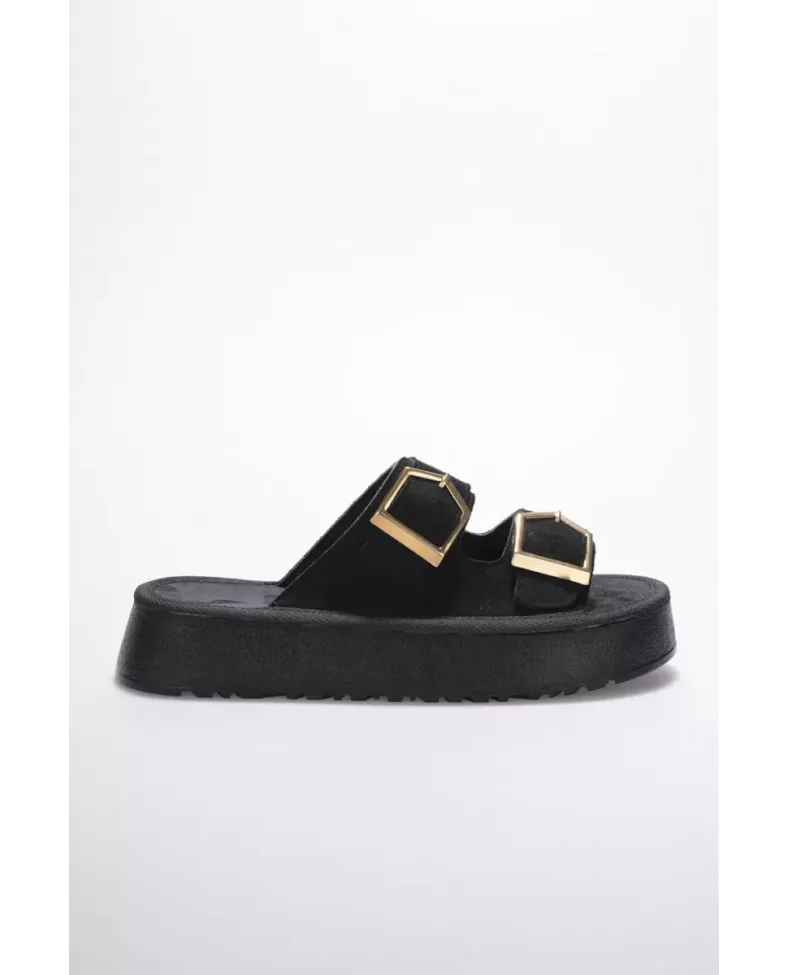 Kadın Siyah Günlük Terlik TR19MY02A